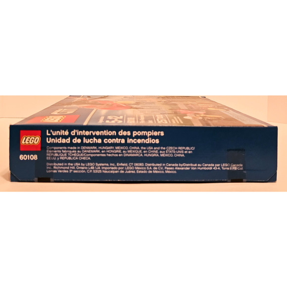 FIRE RESPONSE UNIT Lego City LEGO Set #60108 NEW Sealed RETIRED Unopened - Picture 15 of 15